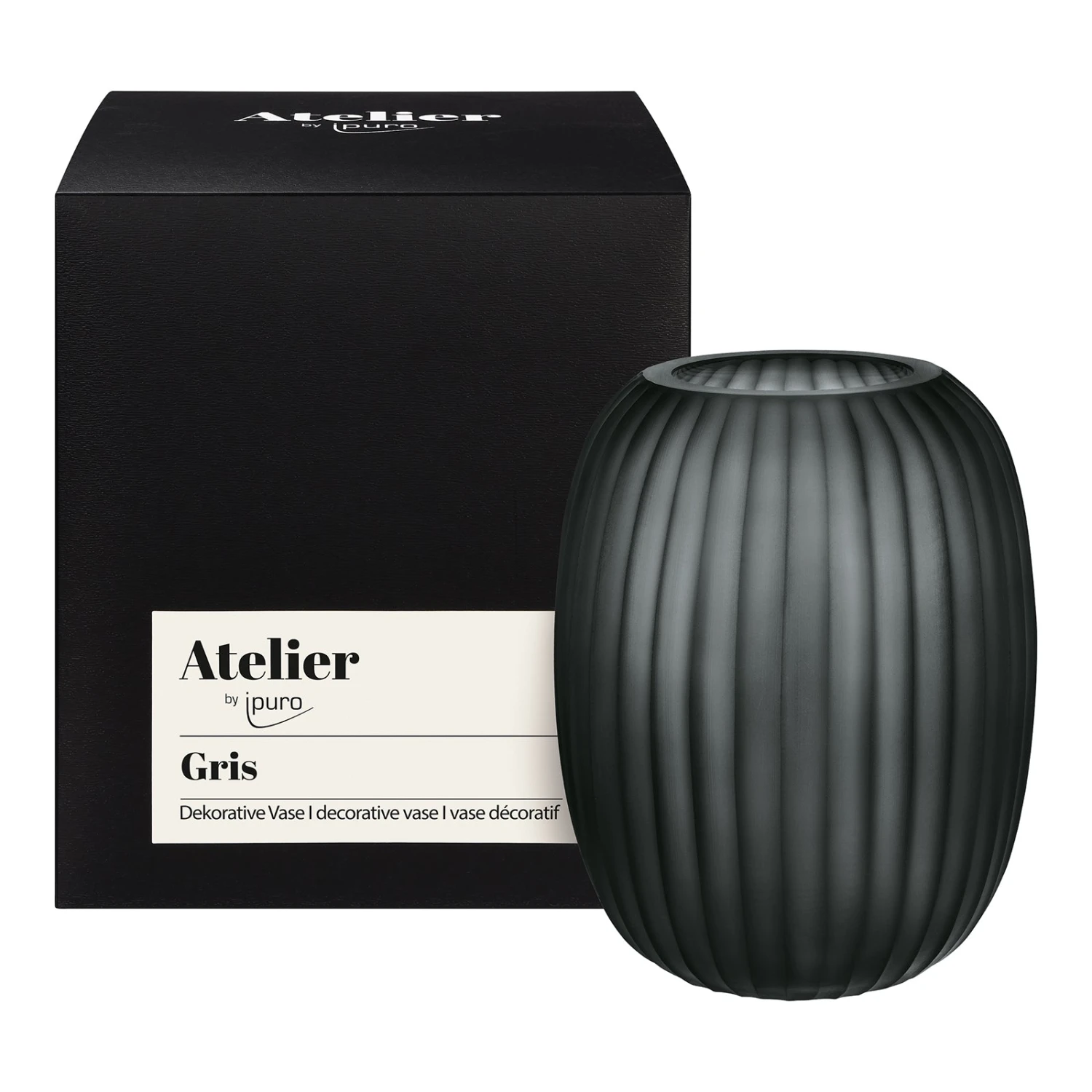Atelier By Ipuro Gris Vase 1 Atelier By Ipuro Gris Vase
