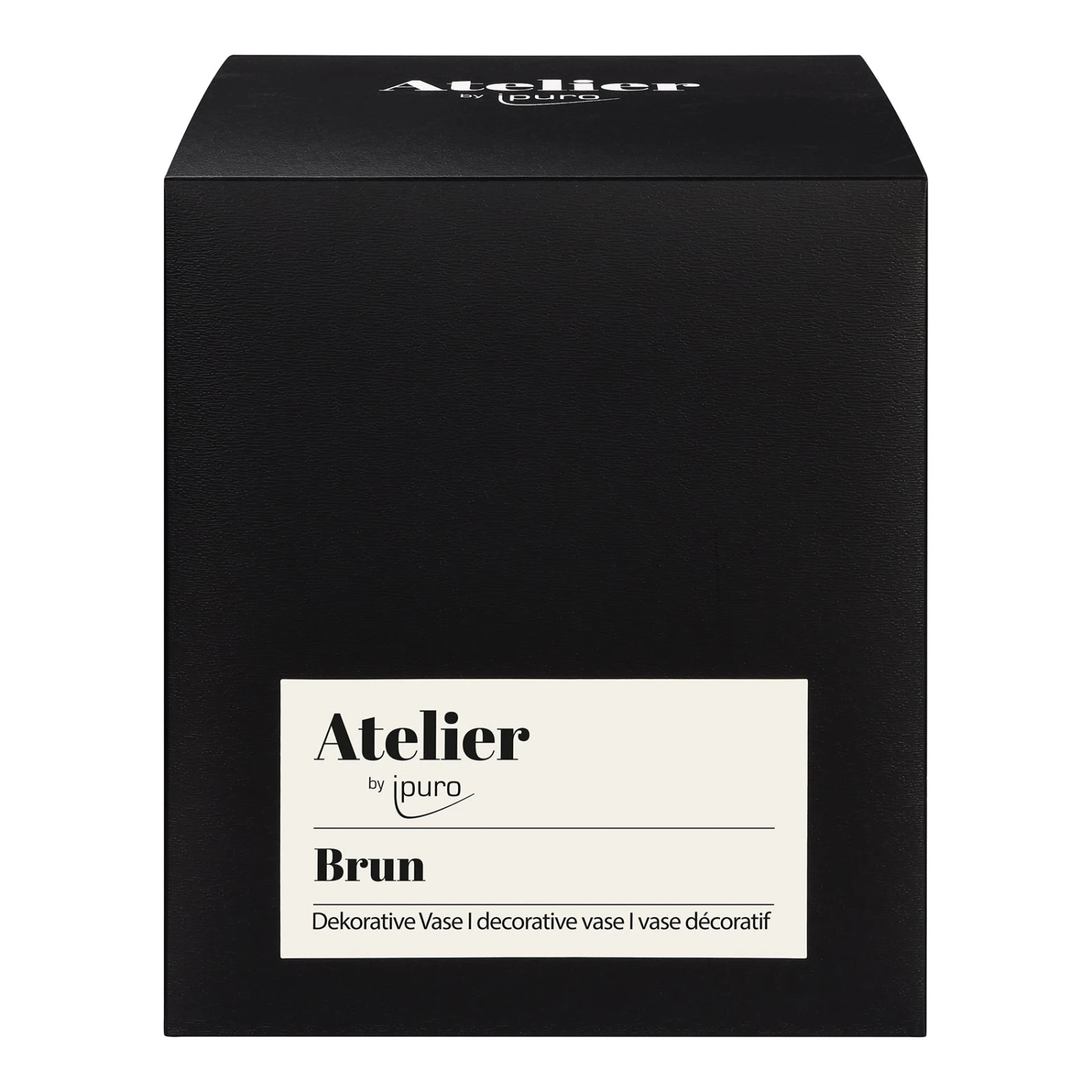 Atelier By Ipuro Brun Vase 6 Atelier By Ipuro Brun Vase – Bild 6