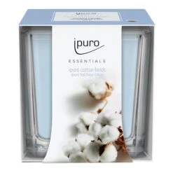 ESSENTIALS Ipuro Cotton Fields Duftkerze -Ipuro Verkaufsgeschäft IFC1200 11 ipuro Kerze