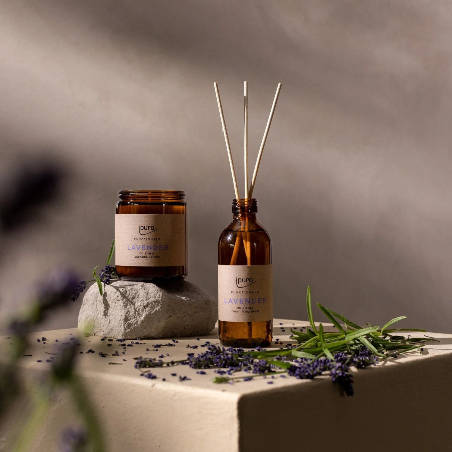 FUNCTIONALS Ipuro Lavender Duftkerze 3 FUNCTIONALS Ipuro Lavender Duftkerze – Bild 3