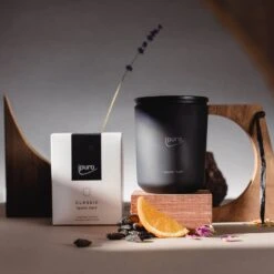 CLASSIC Ipuro Noir Duftkerze -Ipuro Verkaufsgeschäft ipuro noir Kerze Verpackung