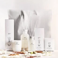 EXCLUSIVE Ipuro Santal Blanc Duftkerze -Ipuro Verkaufsgeschäft santal blanc Kollektion Verpackung